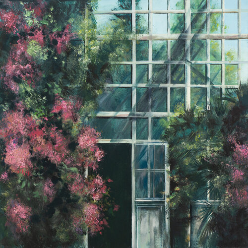 Orangery Schönbrunn par Tatsiana Lintouskaya, Peinture en vente sur Singulart