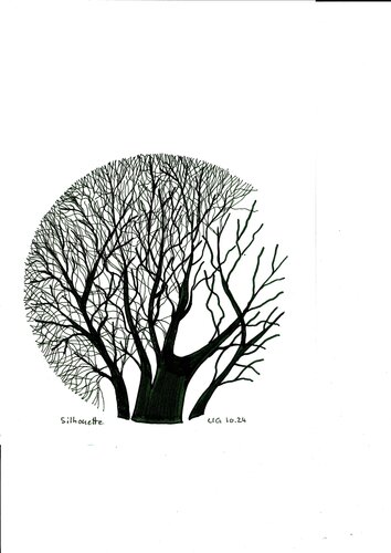 Silhouette di Urs Grünenfelder, Opera su carta in vendita su Singulart