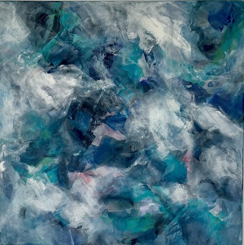 Wolkig by Kristina Lembke, Painting for Sale on Singulart