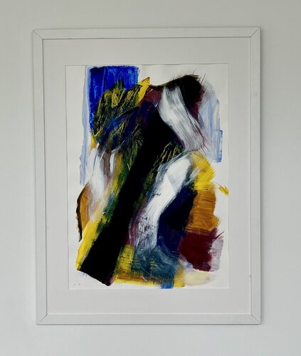 Kopflastig by Kristina Lembke, Painting for Sale on Singulart
