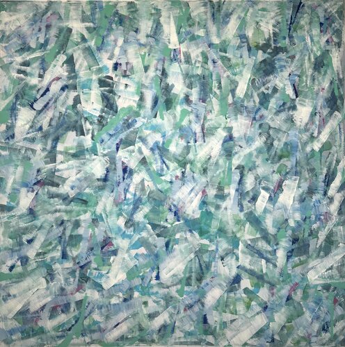 Dickicht by Kristina Lembke, Painting for Sale on Singulart
