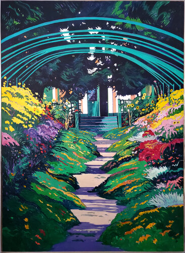 Floral Invitations by Jon Carsman, Painting for Sale on Singulart