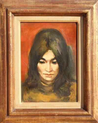 Portrait of a Girl von Jan De Ruth, Malerei kaufen auf Singulart