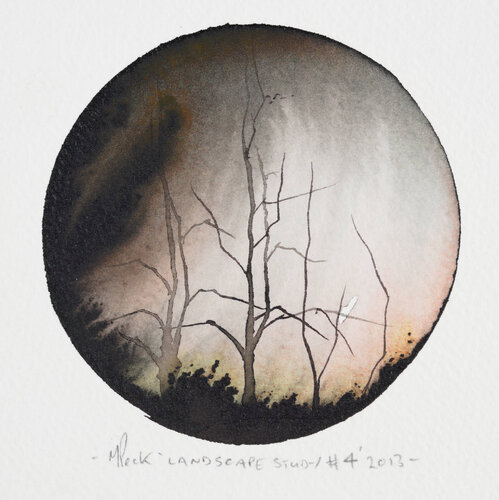 'LANDSCAPE STUDY #4' von Michael Peck, Werk auf Papier kaufen auf Singulart