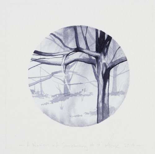 'A Notion of Sanctuary #7' von Michael Peck, Werk auf Papier kaufen auf Singulart