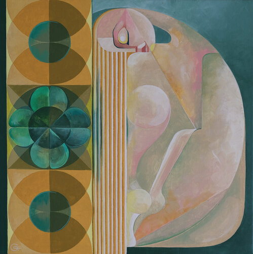 Ornament - Luck van Tetiana Gryshchenko, Schilderij te koop op Singulart