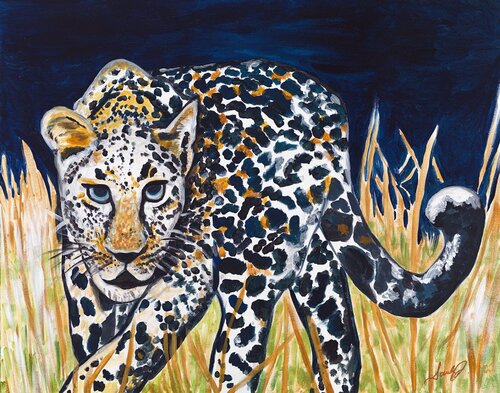 Leopard Love von Sarah J, Malerei kaufen auf Singulart