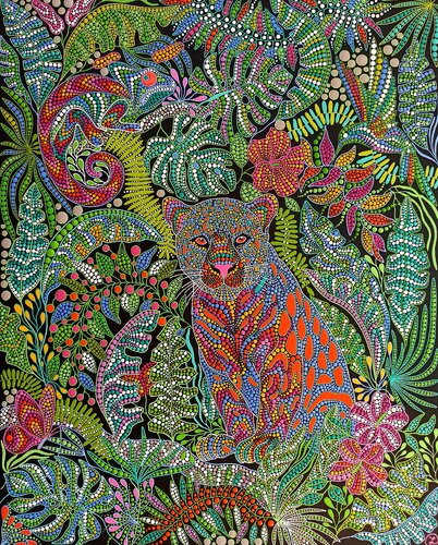 Jungle von Oxana Lazari, Malerei kaufen auf Singulart