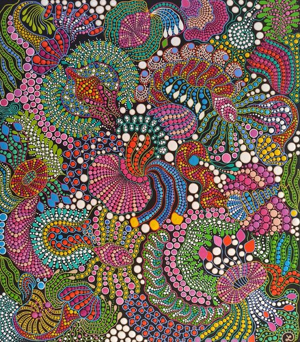 Marine Life van Oxana Lazari, Schilderij te koop op Singulart