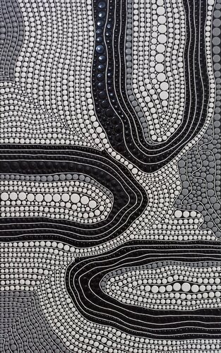 Monochrome Flow von Oxana Lazari, Malerei kaufen auf Singulart
