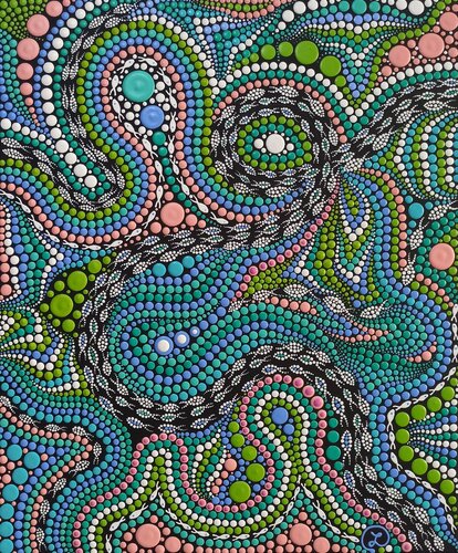 Coastal Serenity van Oxana Lazari, Schilderij te koop op Singulart