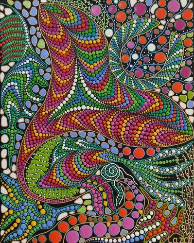 Stingray di Oxana Lazari, Pittura in vendita su Singulart