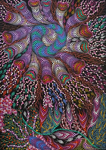 Coral Reef van Oxana Lazari, Schilderij te koop op Singulart