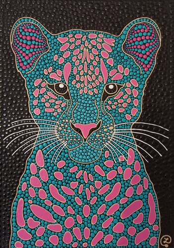 Jaguar von Oxana Lazari, Malerei kaufen auf Singulart