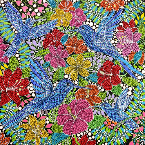 Dance of the Hummingbirds Oxana Lazari