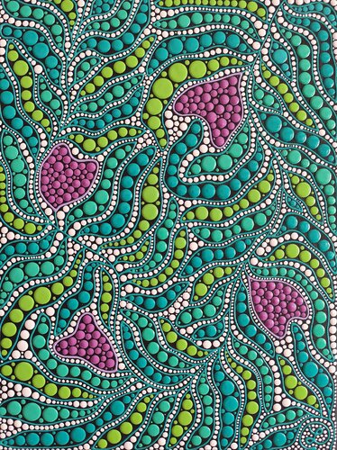 Spring Leaves 2 von Oxana Lazari, Malerei kaufen auf Singulart