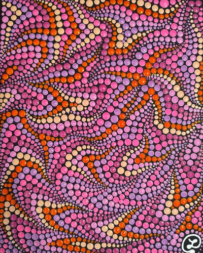 Cosmic spiral von Oxana Lazari, Malerei kaufen auf Singulart