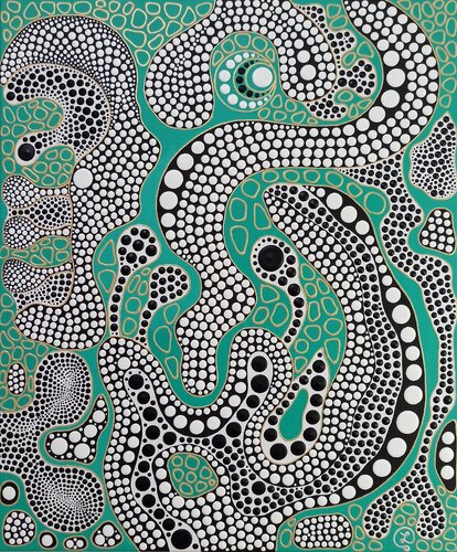 Cellular Universe von Oxana Lazari, Malerei kaufen auf Singulart