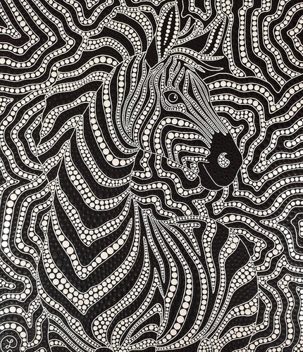 Zebra Labyrinth 2 Oxana Lazari