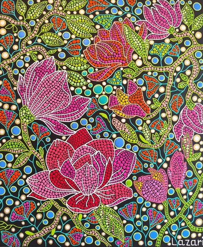 Magnolia de Oxana Lazari, Pintura a la venta en Singulart