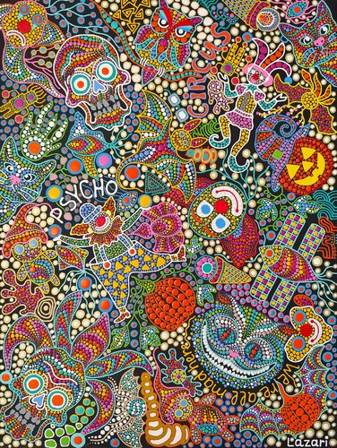 Psycho Circus di Oxana Lazari, Pittura in vendita su Singulart
