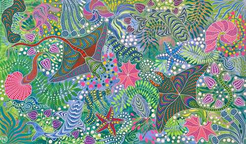 Ocean Symphony von Oxana Lazari, Malerei kaufen auf Singulart