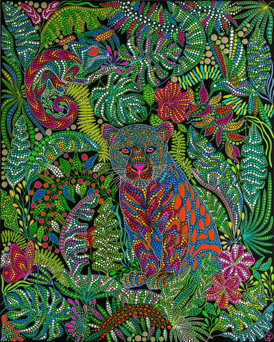 Jungle von Oxana Lazari, Druck kaufen auf Singulart