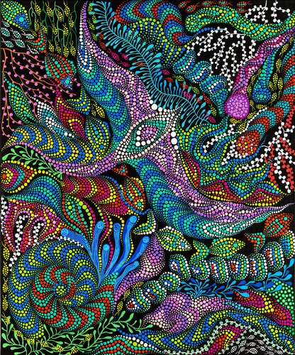 Underwater life de Oxana Lazari, Impresión a la venta en Singulart