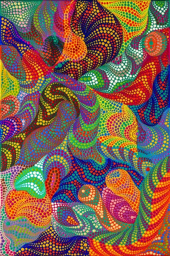 Psychedelica by Oxana Lazari, Print for Sale on Singulart