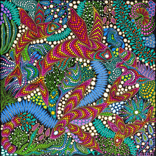 Flying Fish par Oxana Lazari, Édition en vente sur Singulart