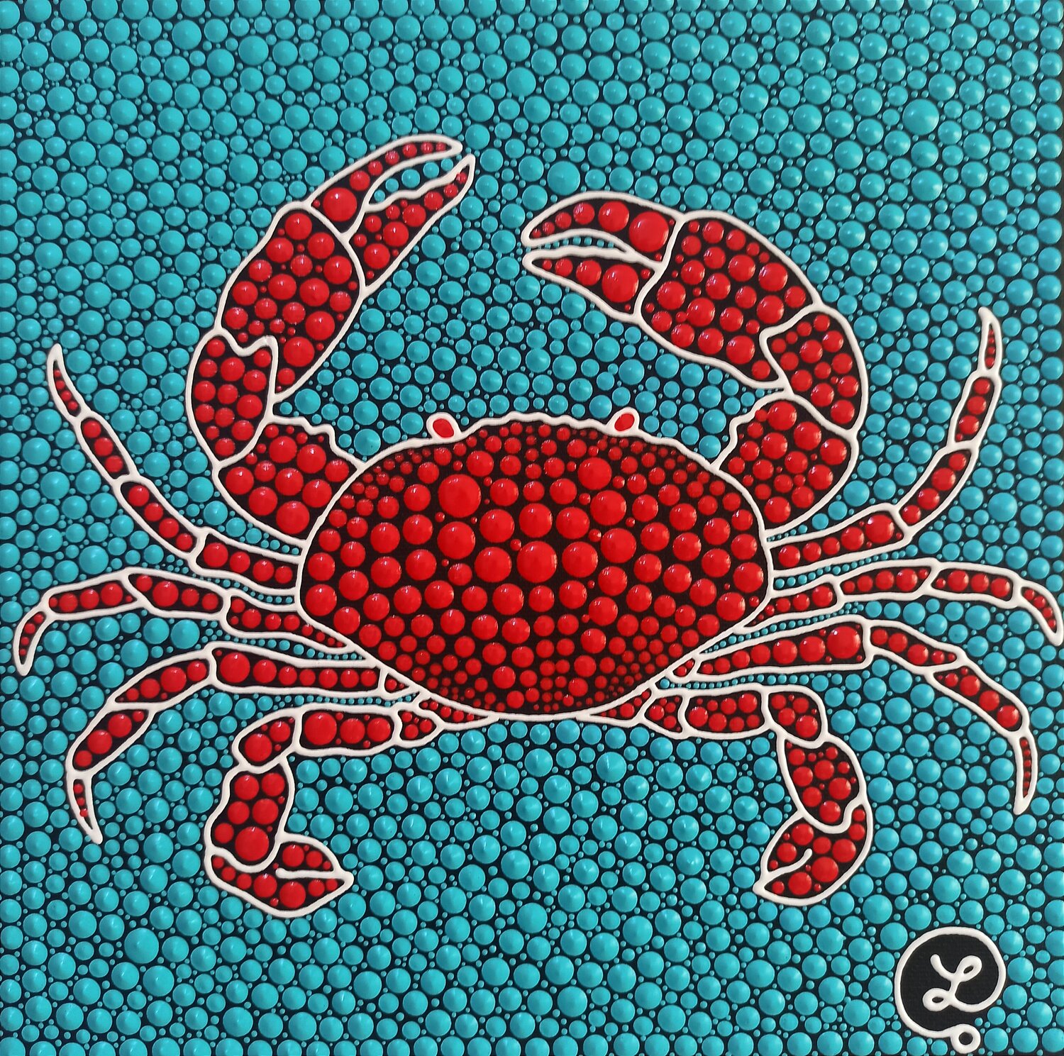 Red Crab Oxana Lazari