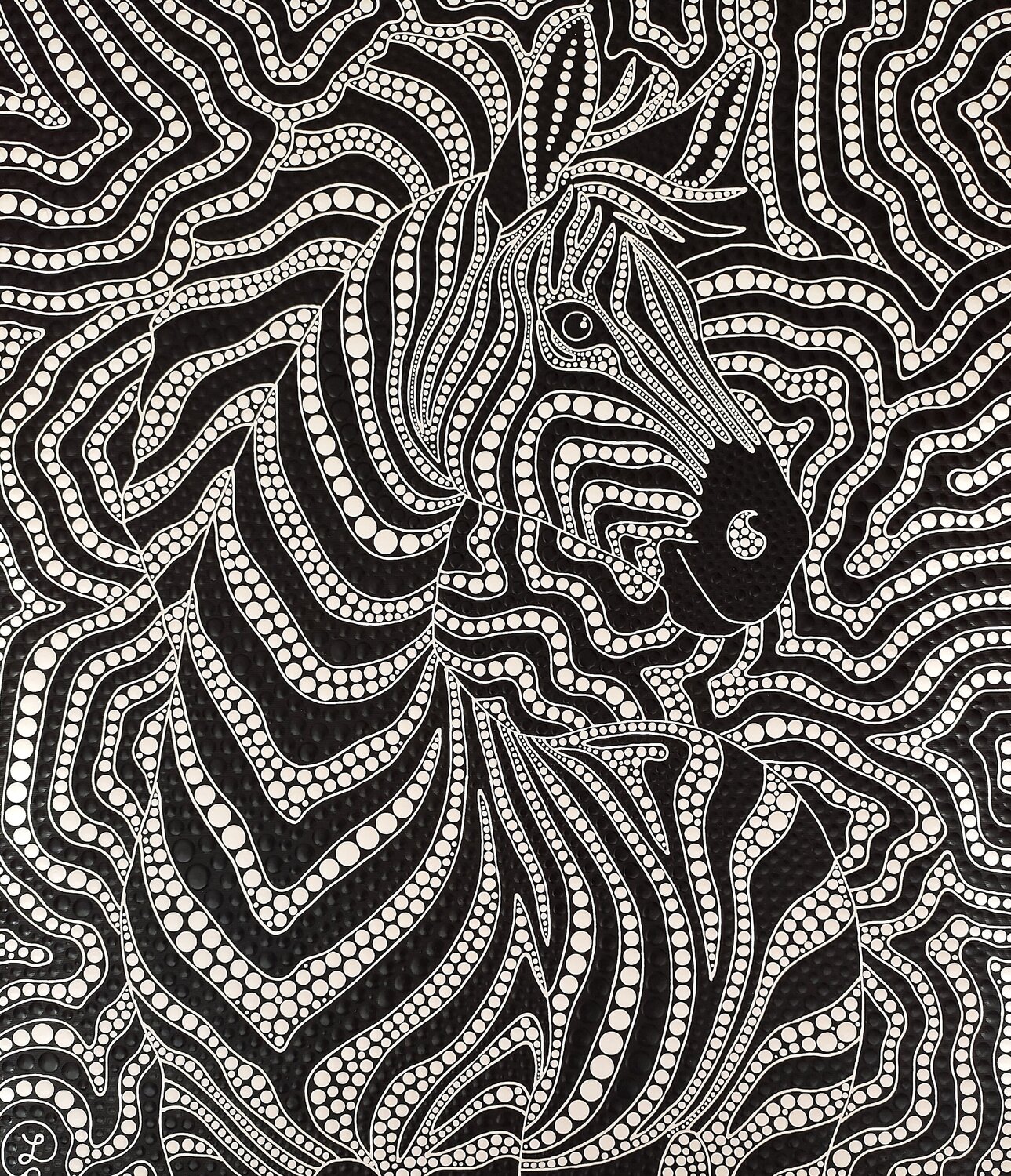 Zebra Labyrinth 2 Oxana Lazari