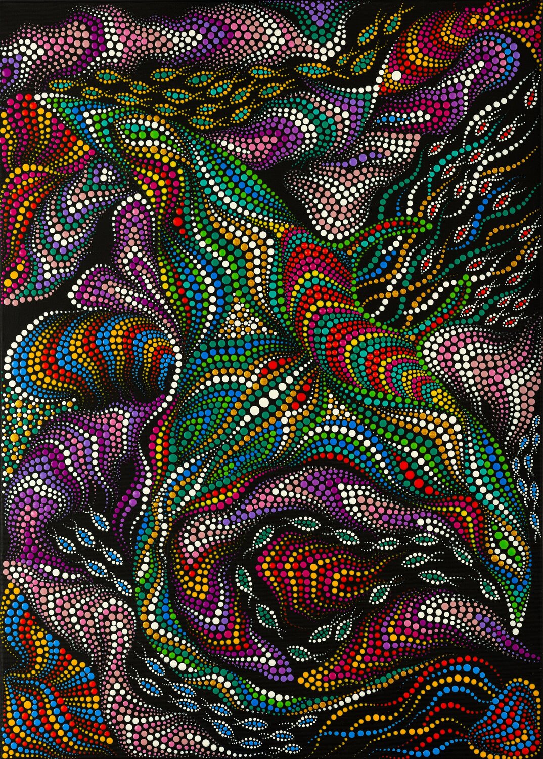 Psychedelic Stingray Oxana Lazari