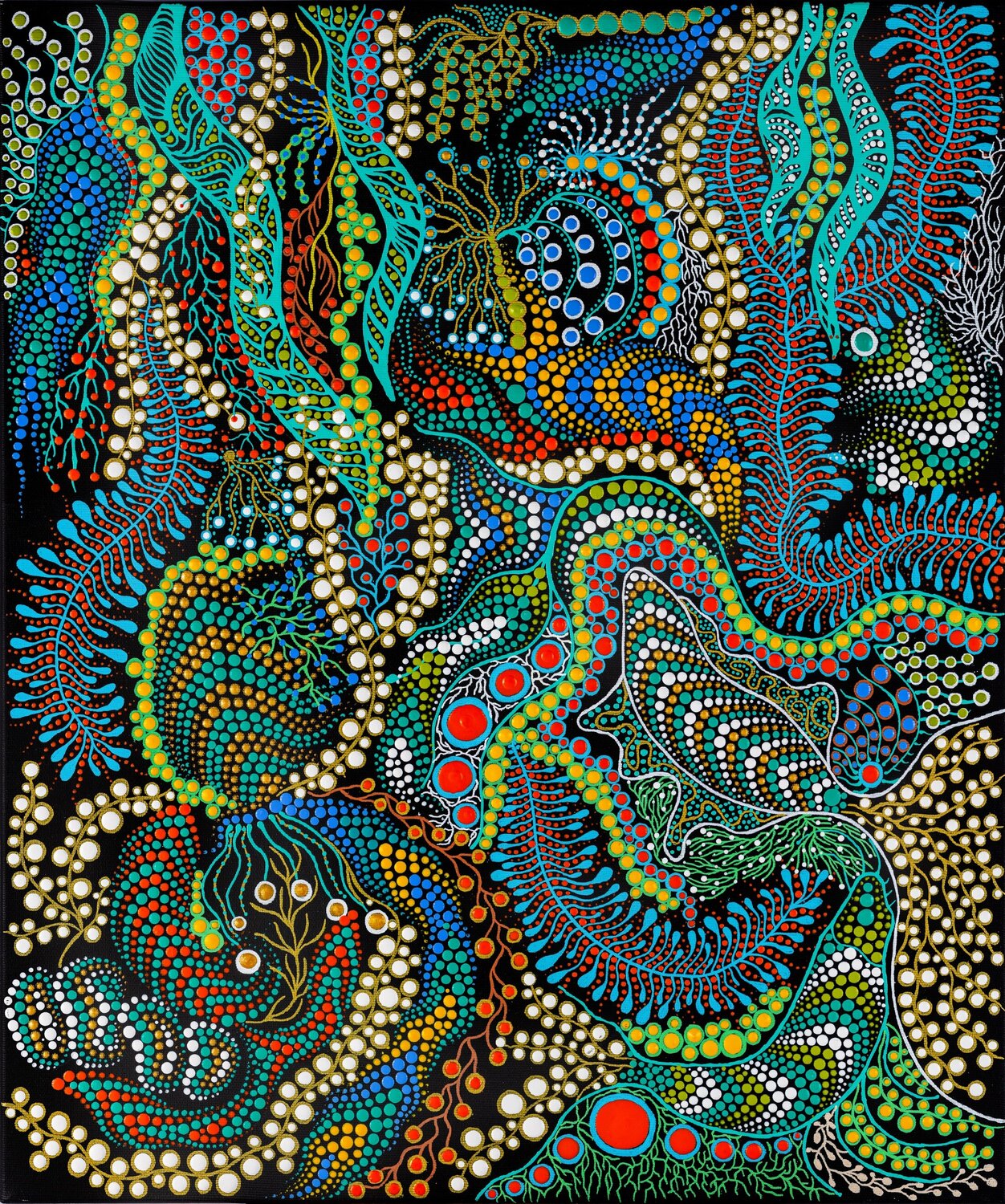 Coral Reef Garden Oxana Lazari Édition à vendre