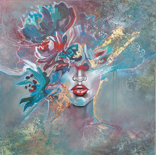 Femme fatale by Kim Benz, Painting for Sale on Singulart