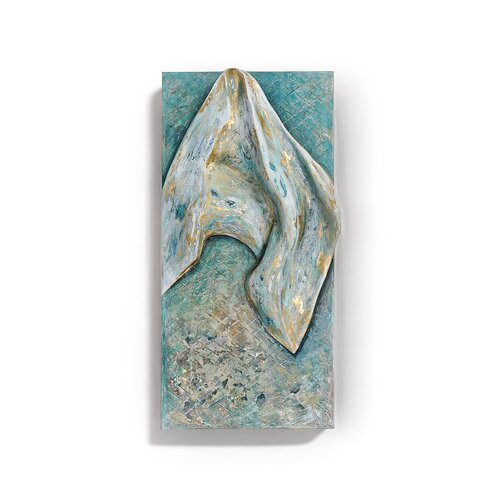 golden cloth 3D par Kim Benz, Peinture en vente sur Singulart