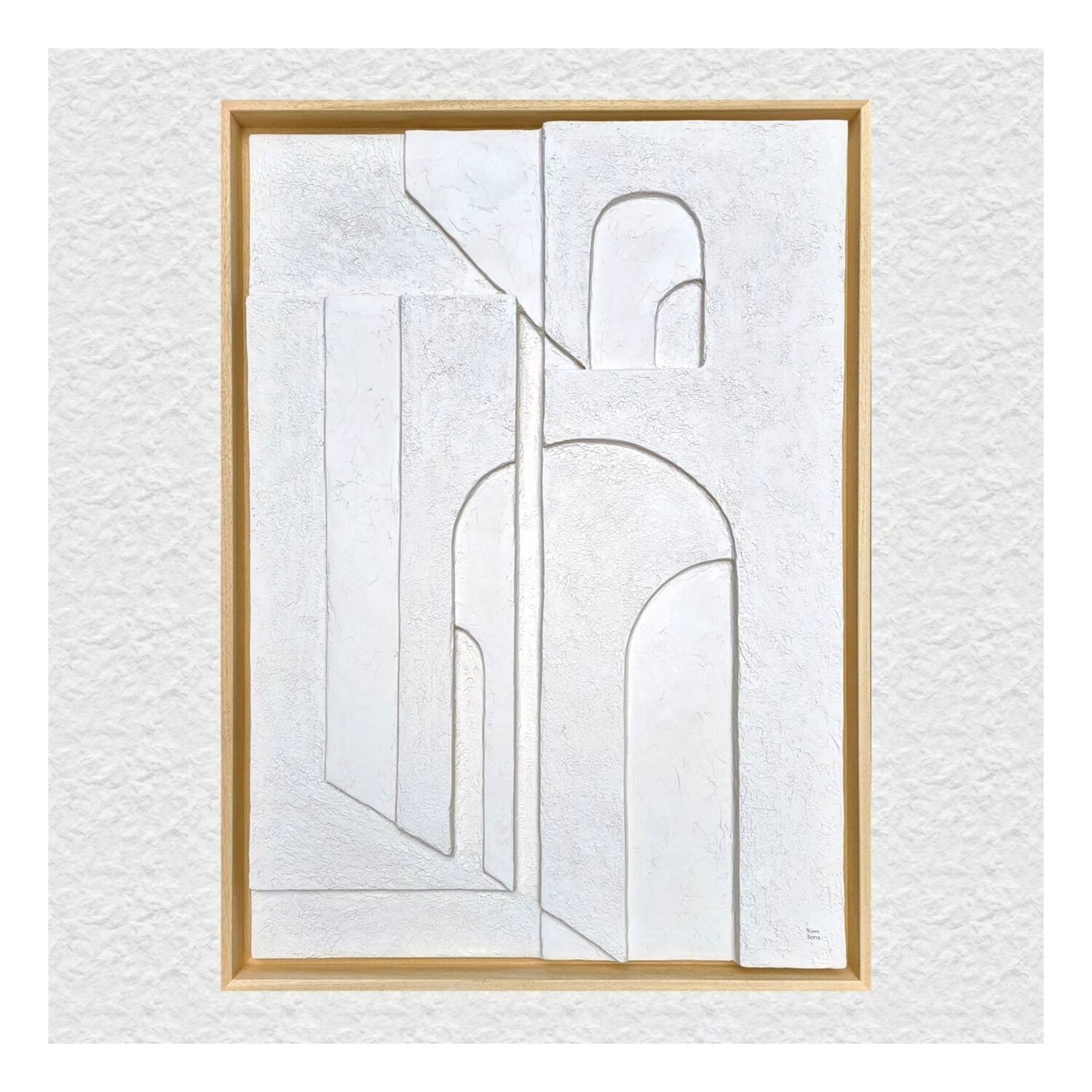 3 layer 3D structure "straight & curved" Kim Benz