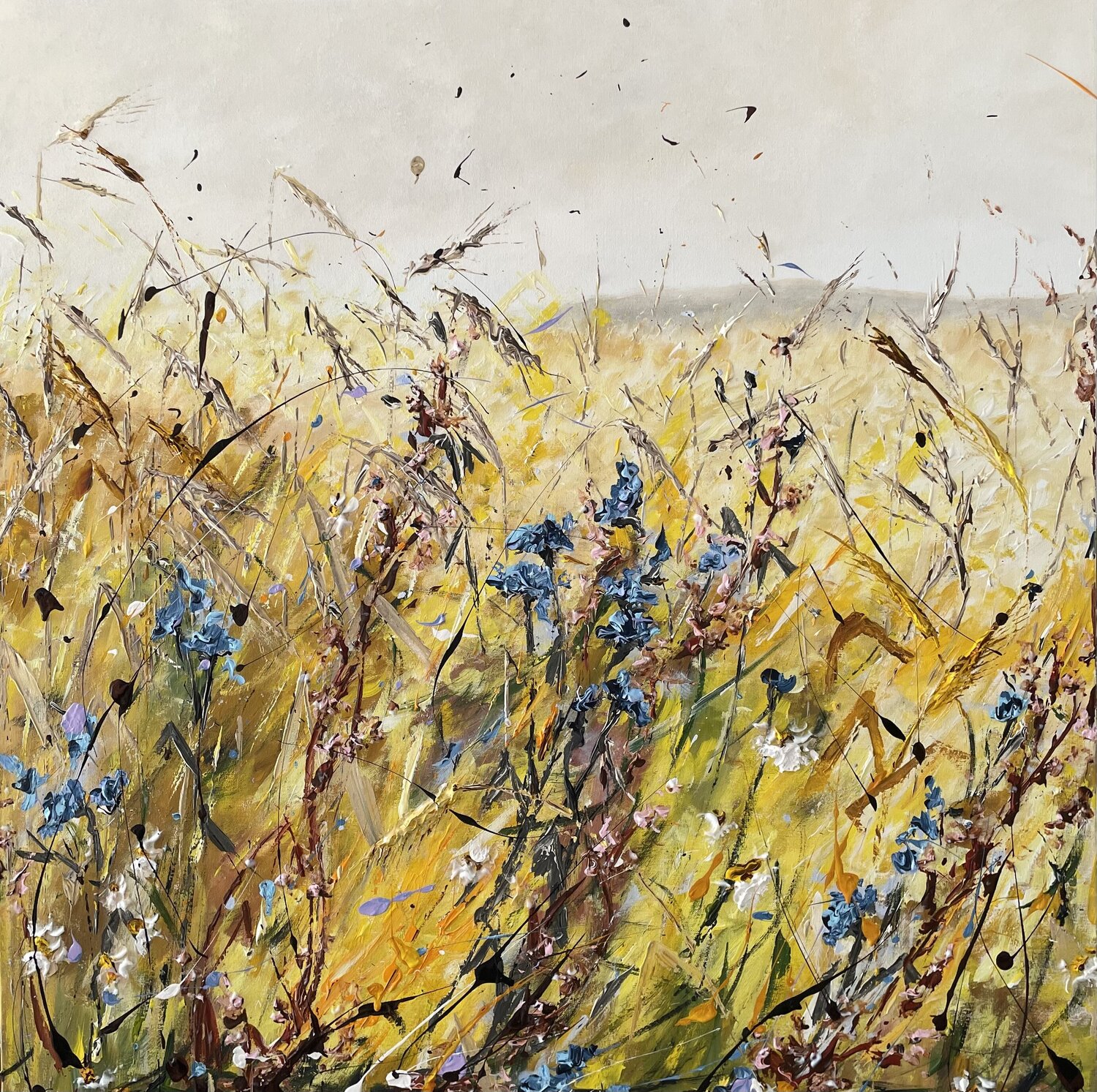 Summer fields with wild flowers Liliya Kirchberger