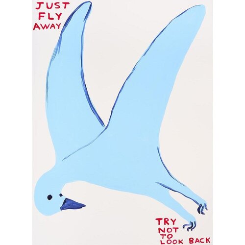 Just Fly Away di David Shrigley, Stampa in vendita su Singulart