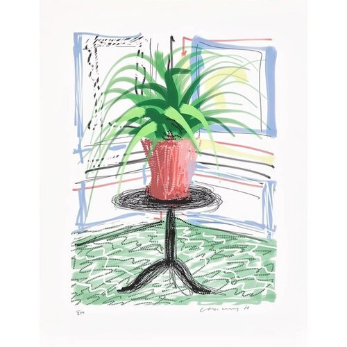 iPad Drawing, Untitled No. 468, from: A Bigger Book: Art Edition C van David Hockney, Afdruk te koop op Singulart