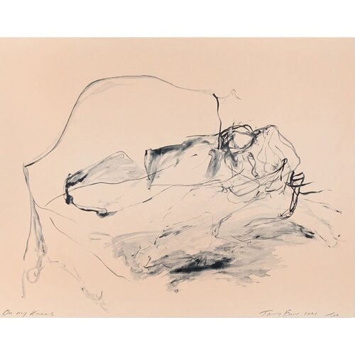 Tracey Emin On My Knees by Tracey Emin, Print for Sale on Singulart