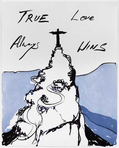 Tracey Emin True Love Always Wins by Tracey Emin, Print for Sale on Singulart