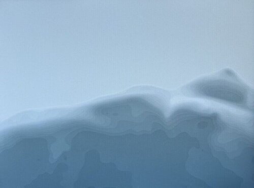 2U Female Torso Sierra Sienna Abstract van Dinah Dufton, Schilderij te koop op Singulart