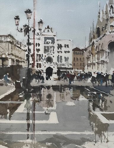 Venice Watercolour, Unknown, Unknown, Unknown, Unknown by John Yardley, Painting for Sale on Singulart