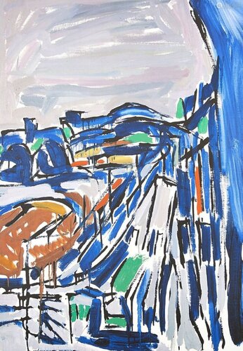 Pont Neuf From Hotel Chatelet von Peter Coker, Druck kaufen auf Singulart