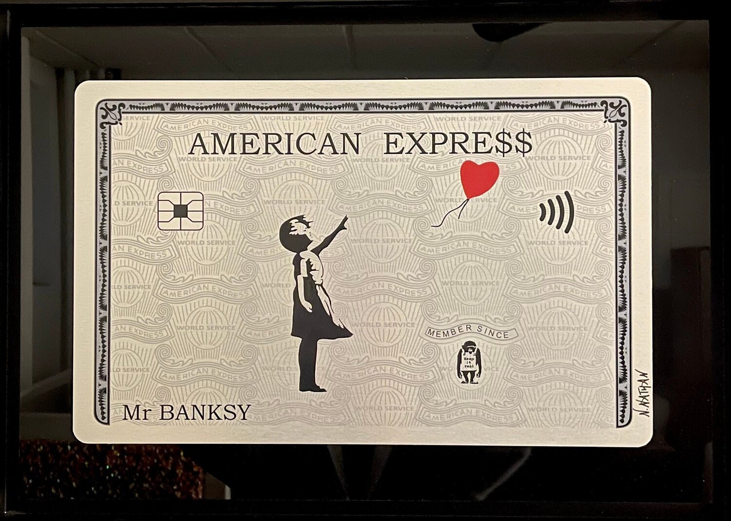 AMEX Banksy Nathan N.