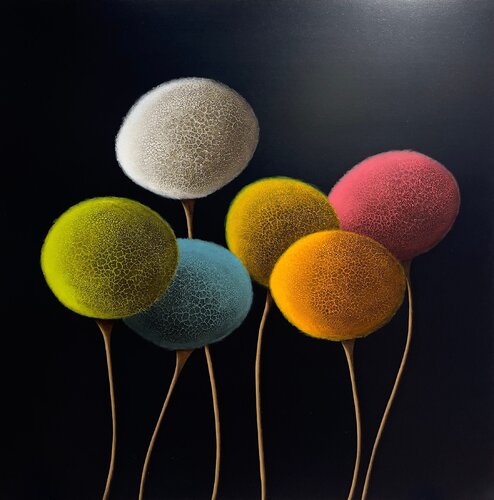 Les arbres 01.10.24 by Laurent Bouro, Painting for Sale on Singulart