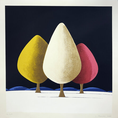 Les arbres by Laurent Bouro, Print for Sale on Singulart