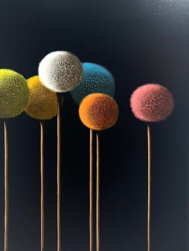 Les arbres 02.03.25 by Laurent Bouro, Painting for Sale on Singulart