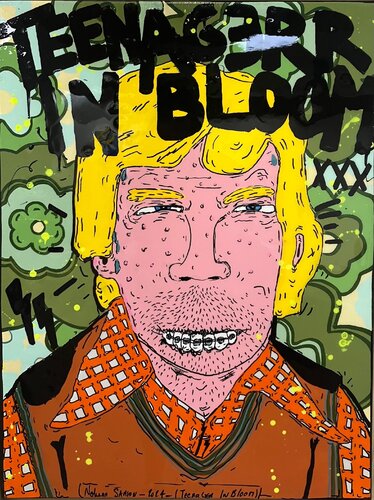 Teenager in bloom van Nolwenn Samson, Schilderij te koop op Singulart